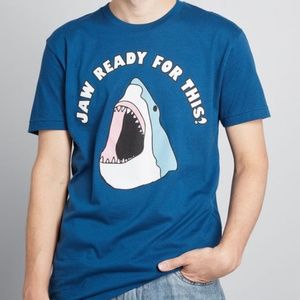 NWOT "Jaw Ready For This?" Jaws Tee (XL)